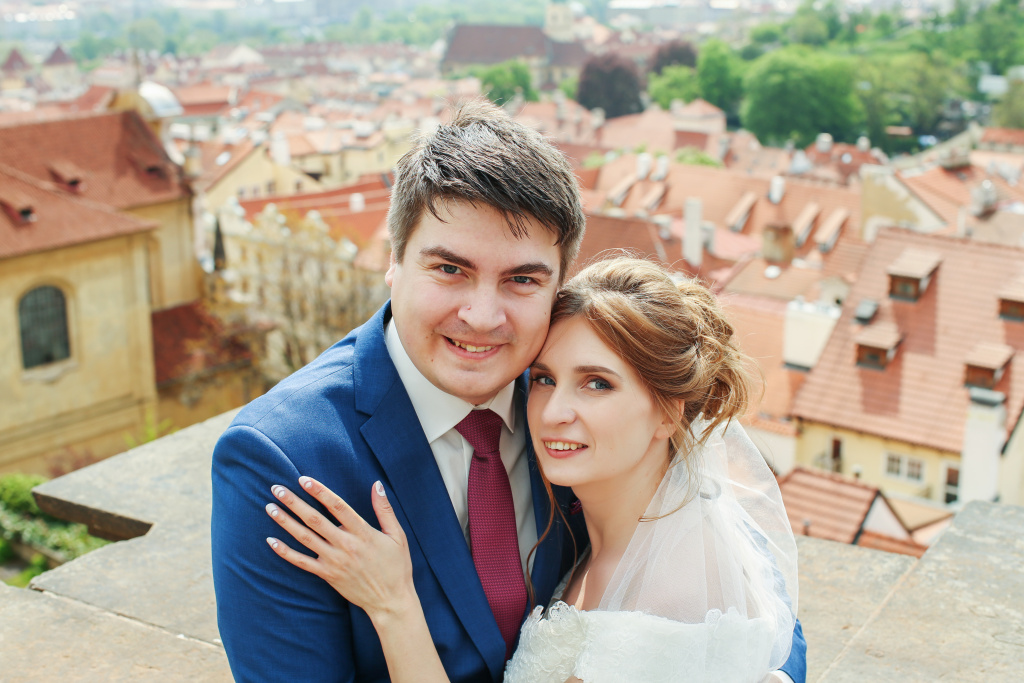 Свадебная фотопрогулка в Праге, Чехия, Фотограф Ольга Калачева, #308161