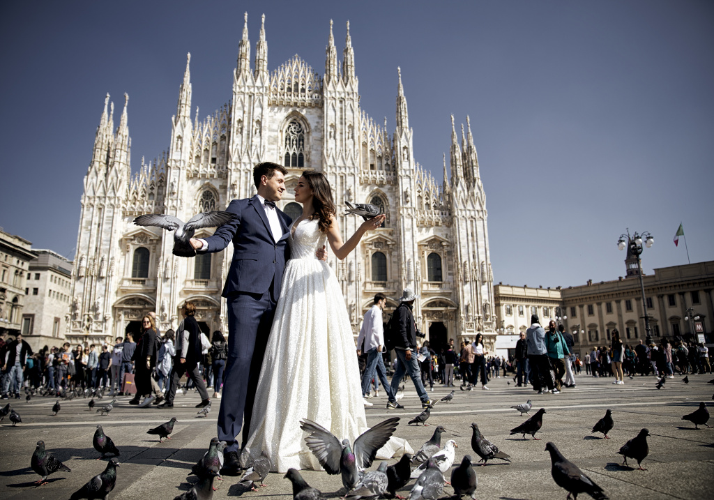 Свадьба в Милане