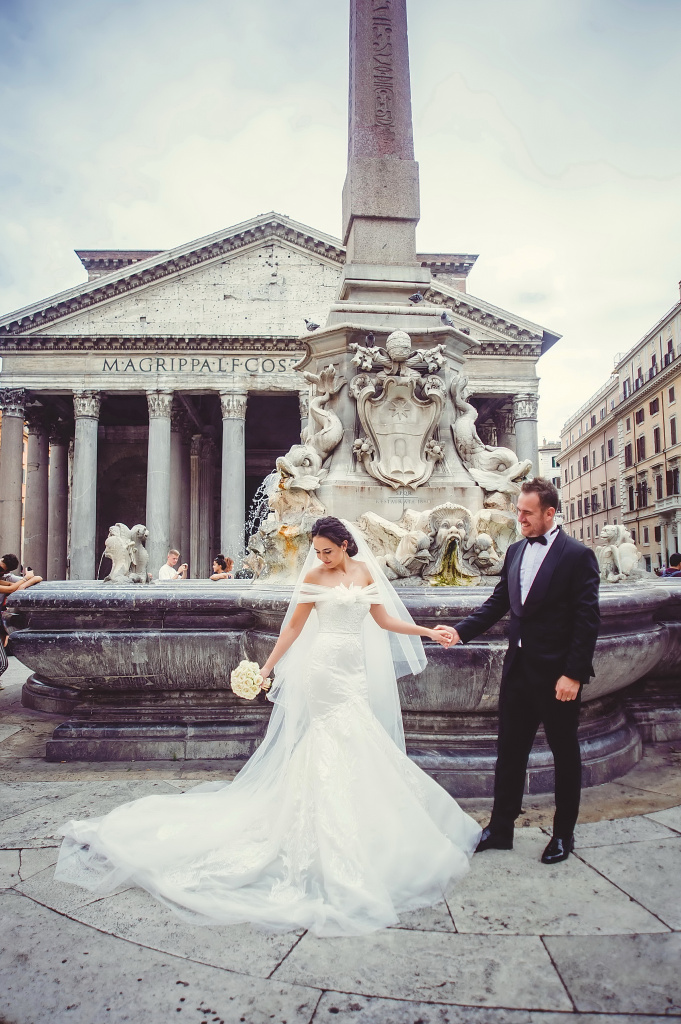 Свадьба в Риме, Рим, Фотограф Olga Angelucci, #336554