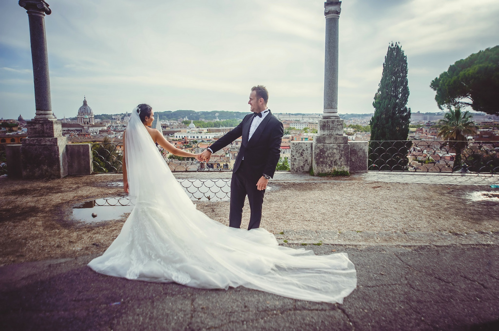 Свадьба в Риме, Рим, Фотограф Olga Angelucci, #336563