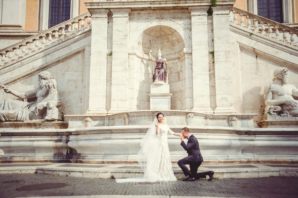 Свадьба в Риме, Рим, Фотограф Olga Angelucci, #336553