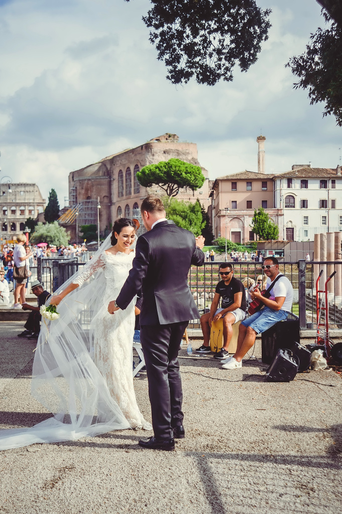 Свадьба в Риме, Рим, Фотограф Olga Angelucci, #336543