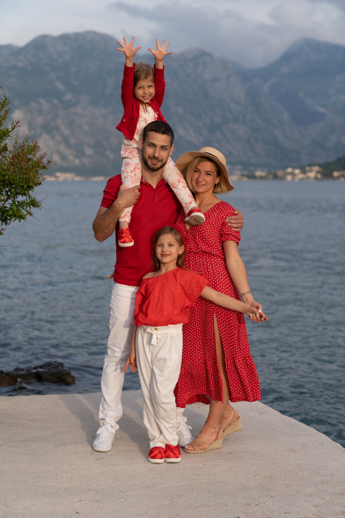 Семейная фотосессия в Черногории