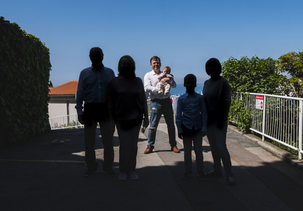 Семейная фотосессия в городе Пиран, Словения, Фотограф Денис Кулешов, #350128