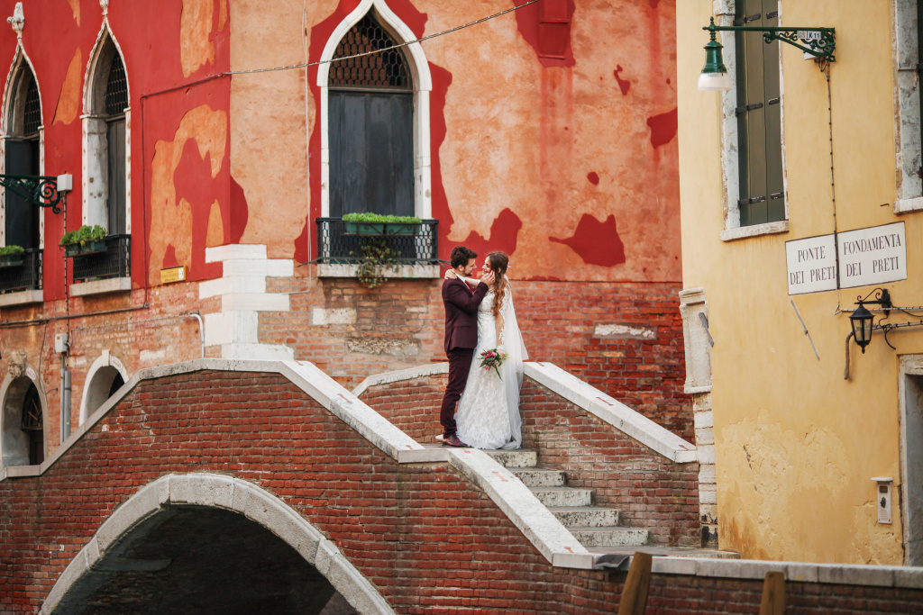 Свадебная фотосессия Антона и Юлии в Венеции, Венеция, Фотограф Ольга Калачева, #363234