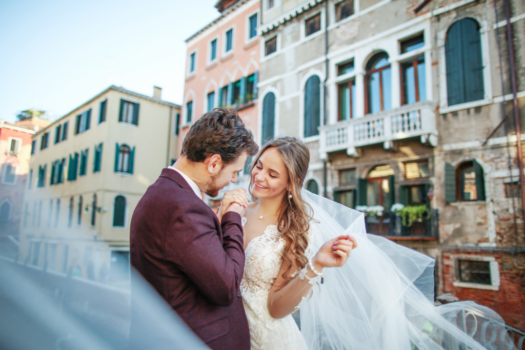 Свадебная фотосессия Антона и Юлии в Венеции, Венеция, Фотограф Ольга Калачева, #363236