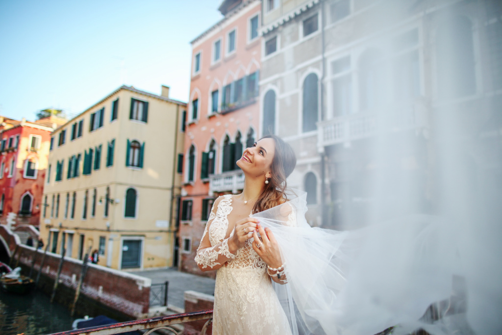 Свадебная фотосессия Антона и Юлии в Венеции, Венеция, Фотограф Ольга Калачева, #363237
