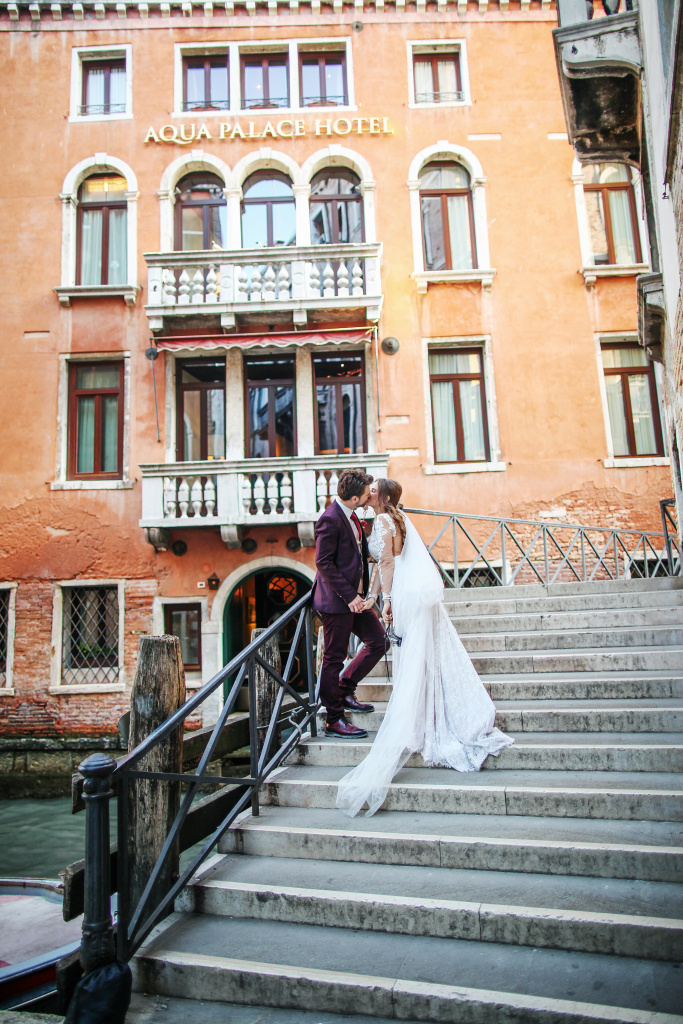 Свадебная фотосессия Антона и Юлии в Венеции, Венеция, Фотограф Ольга Калачева, #363248