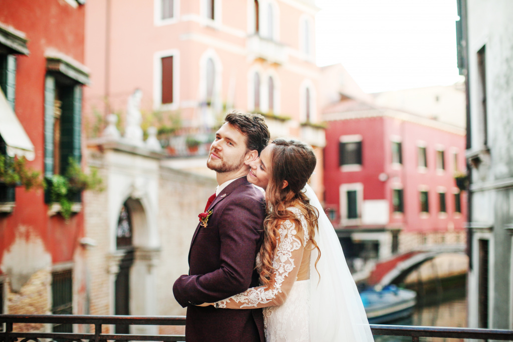 Свадебная фотосессия Антона и Юлии в Венеции, Венеция, Фотограф Ольга Калачева, #363241