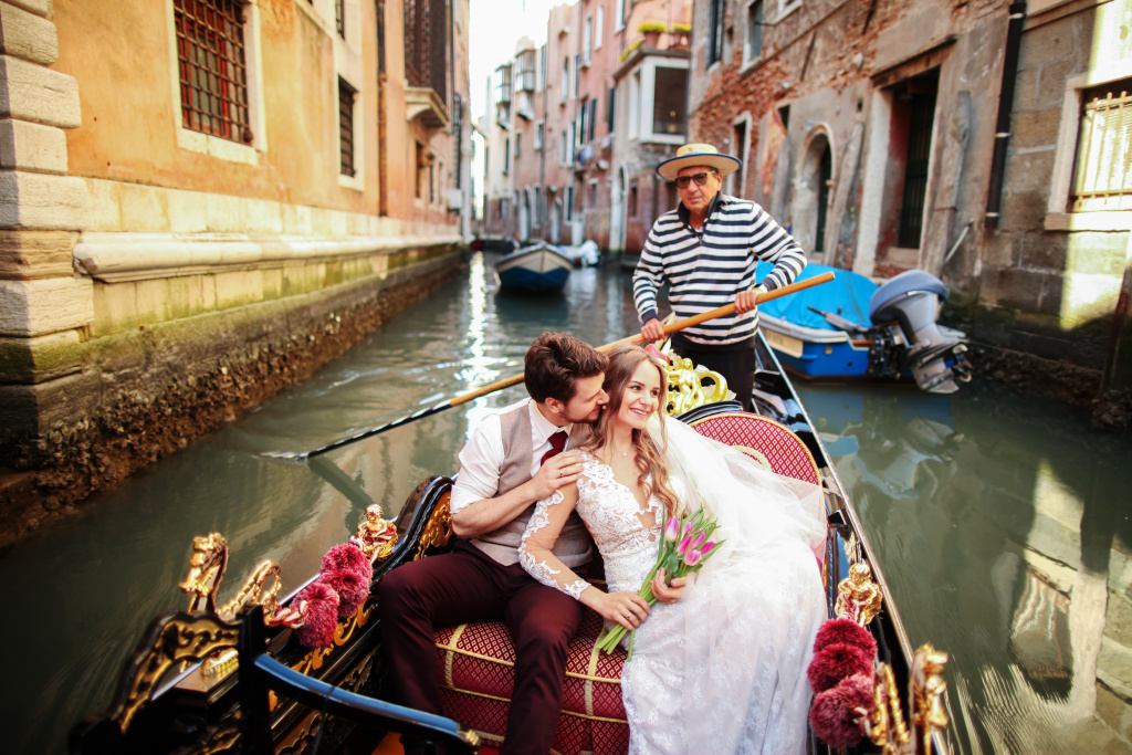 Свадебная фотосессия Антона и Юлии в Венеции, Венеция, Фотограф Ольга Калачева, #363228