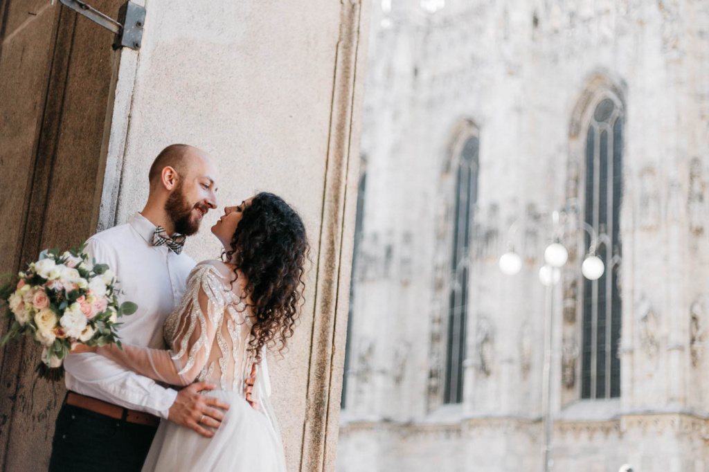 Свадебная прогулка в Милане, Милан, Фотограф Яна Лиа, #366517