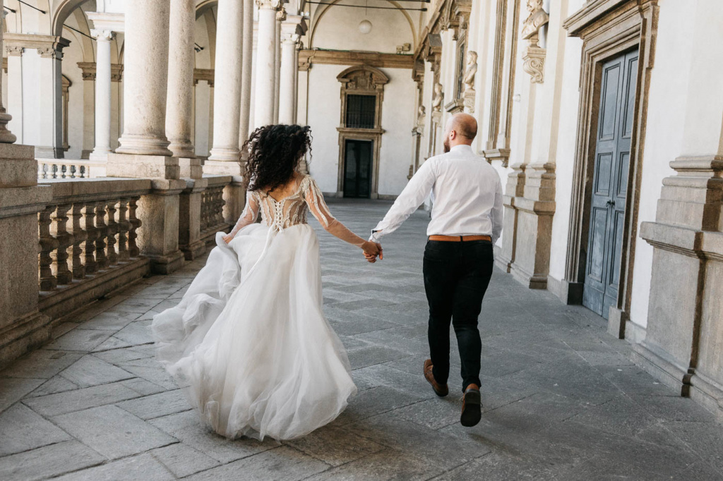 Свадебная прогулка в Милане, Милан, Фотограф Яна Лиа, #366528