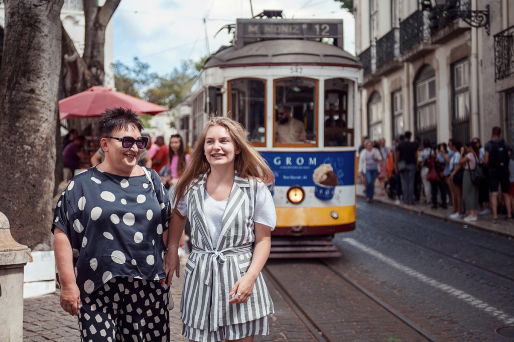 "Дочки-матери" в Лиссабоне, Португалия, Фотограф Динара Кулешова, #376416
