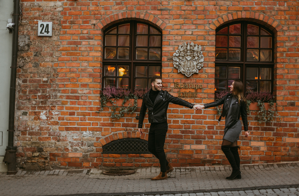 По улочкам Вильнюса - Юля и Антон, Литва, Фотограф Марианна Мист, #377704