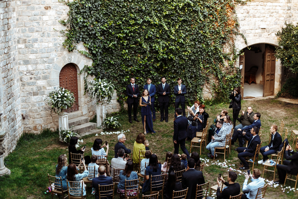 Barcelona, Castell de Santa Florentina Свадьба в Барселоне, Испания, Фотограф Екатерина Худякова, #380474