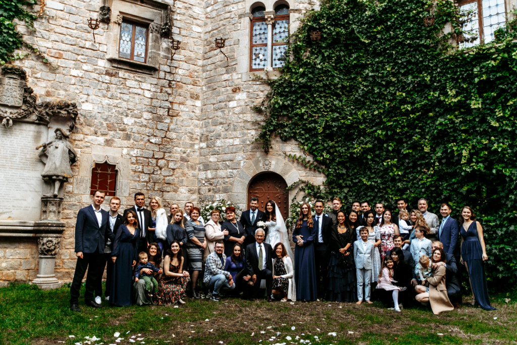 Barcelona, Castell de Santa Florentina Свадьба в Барселоне, Испания, Фотограф Екатерина Худякова, #380486