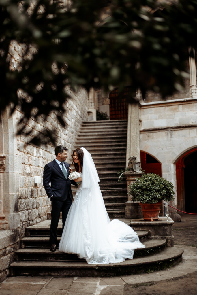 Barcelona, Castell de Santa Florentina Свадьба в Барселоне, Испания, Фотограф Екатерина Худякова, #380498