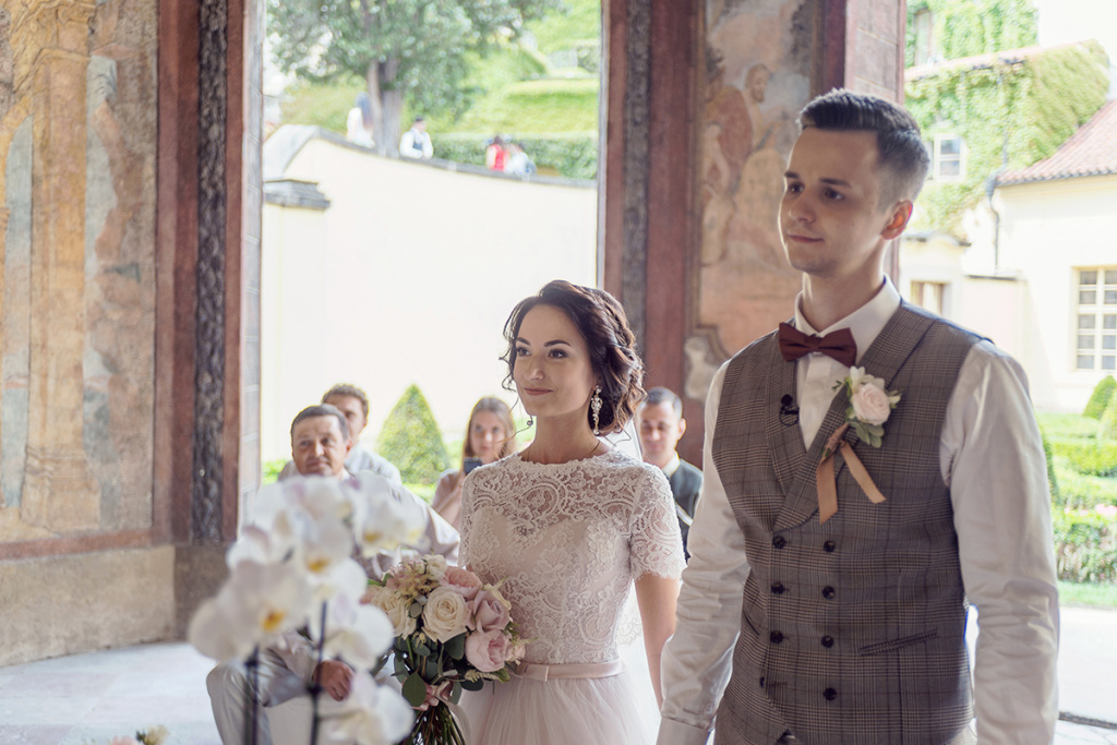 Нежная пражская свадьба, Чехия, Фотограф Динара Кулешова, #380846