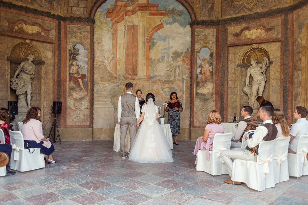 Нежная пражская свадьба, Чехия, Фотограф Динара Кулешова, #380849