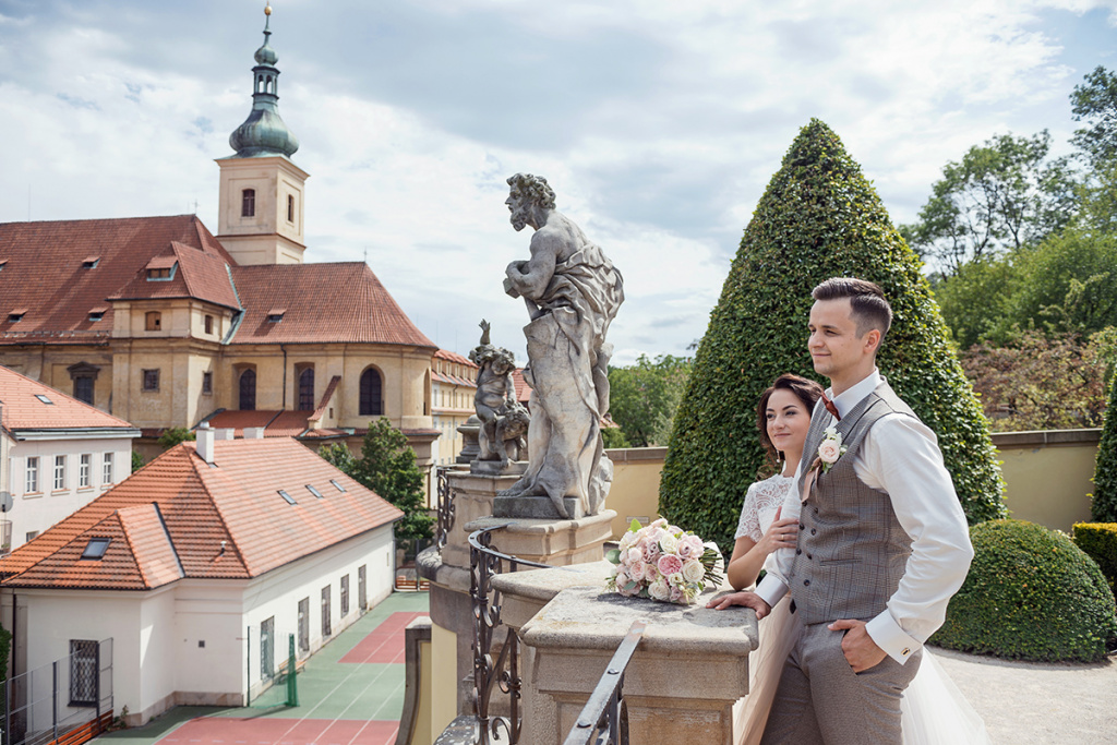 Нежная пражская свадьба, Чехия, Фотограф Динара Кулешова, #380860