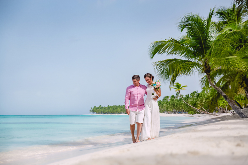Свадебная фотосессия на острове Саона, Доминиканская Республика, Пунта-Кана, Фотограф Макс Клевер, #381675