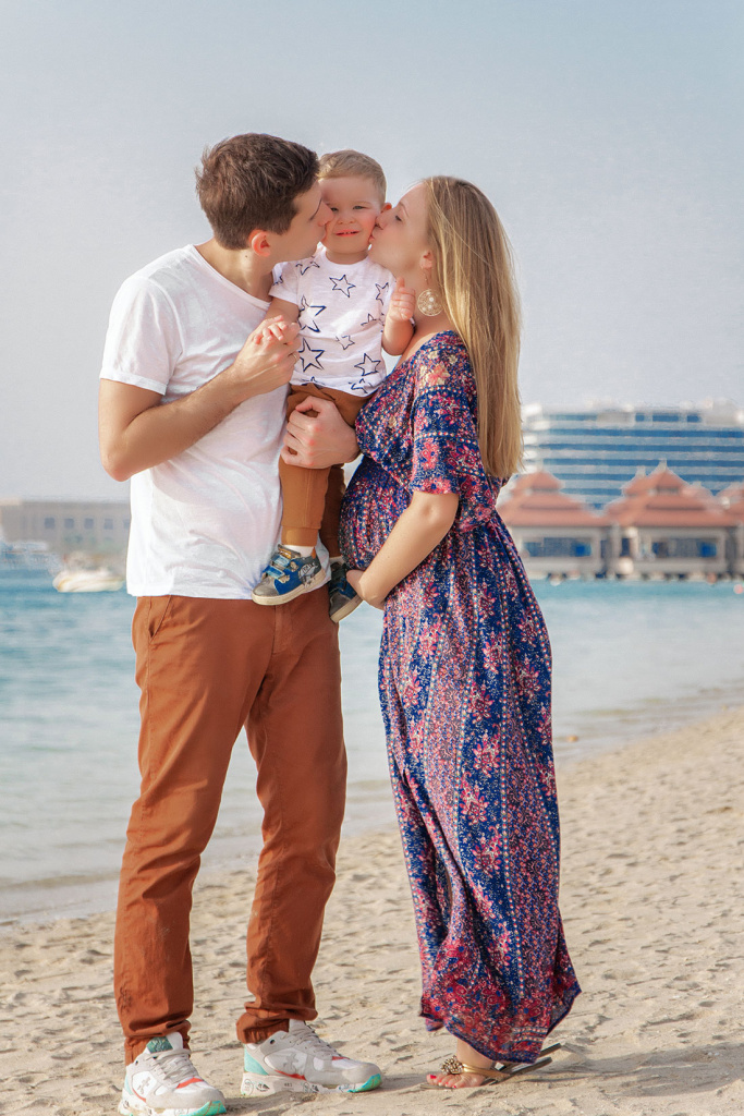 Семейная фотосессия на Пальмовом острове в Дубае, Дубаи, Фотограф Anna Shu, #381904