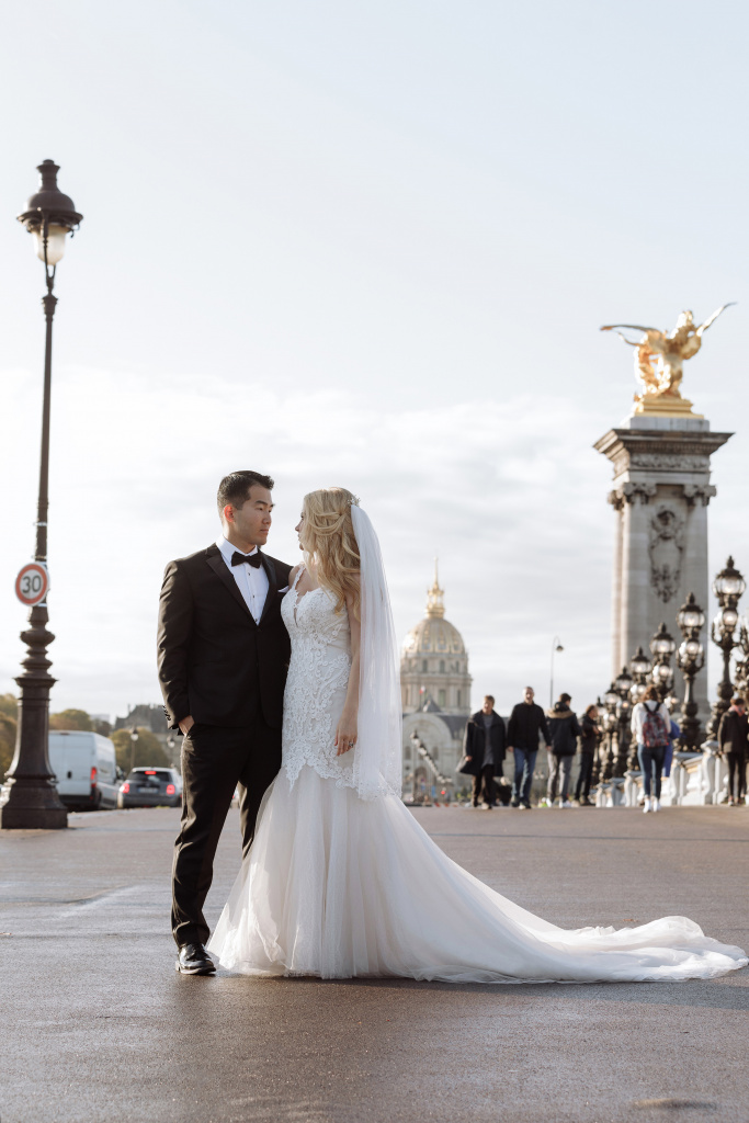 Свадебная съемка в Париже