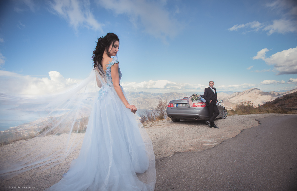 Свадьба с видом на Которский залив, Котор, Фотограф Елена Швайгер, #384660