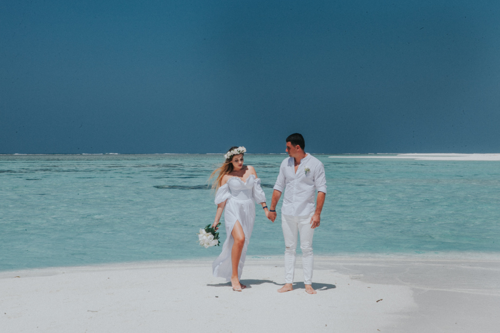 Свадебная фотосессия на Мальдивах