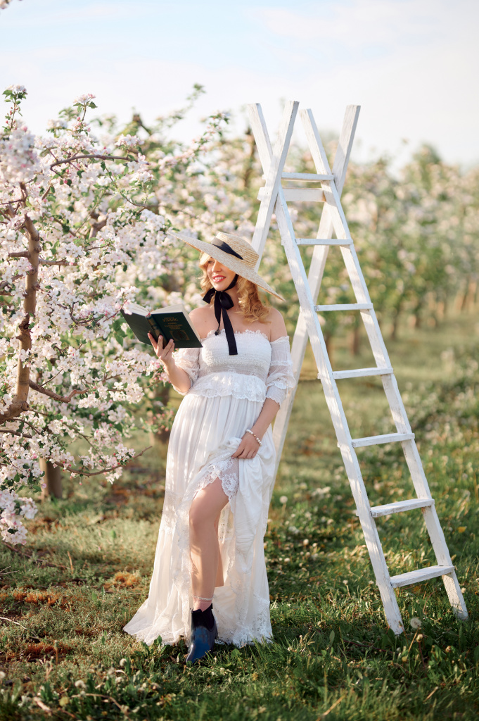 Фотосессия вишневый сад