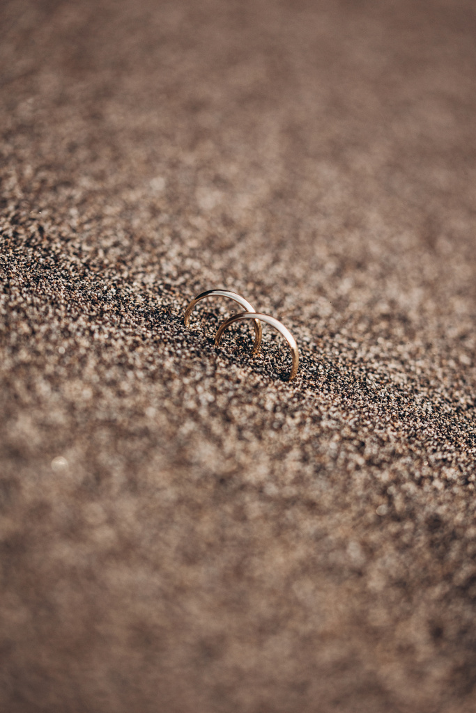 Кольца в песке