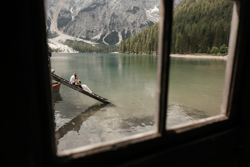 Italy, Lago di Braies, Италия, Фотограф Владимир Киселев, #398429