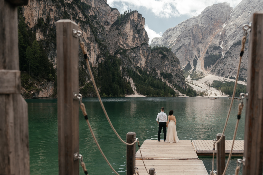 Italy, Lago di Braies, Италия, Фотограф Владимир Киселев, #398432