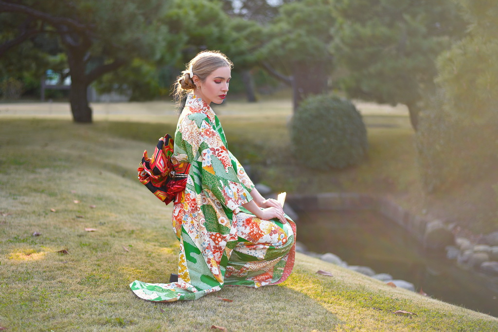 Съемка в кимоно