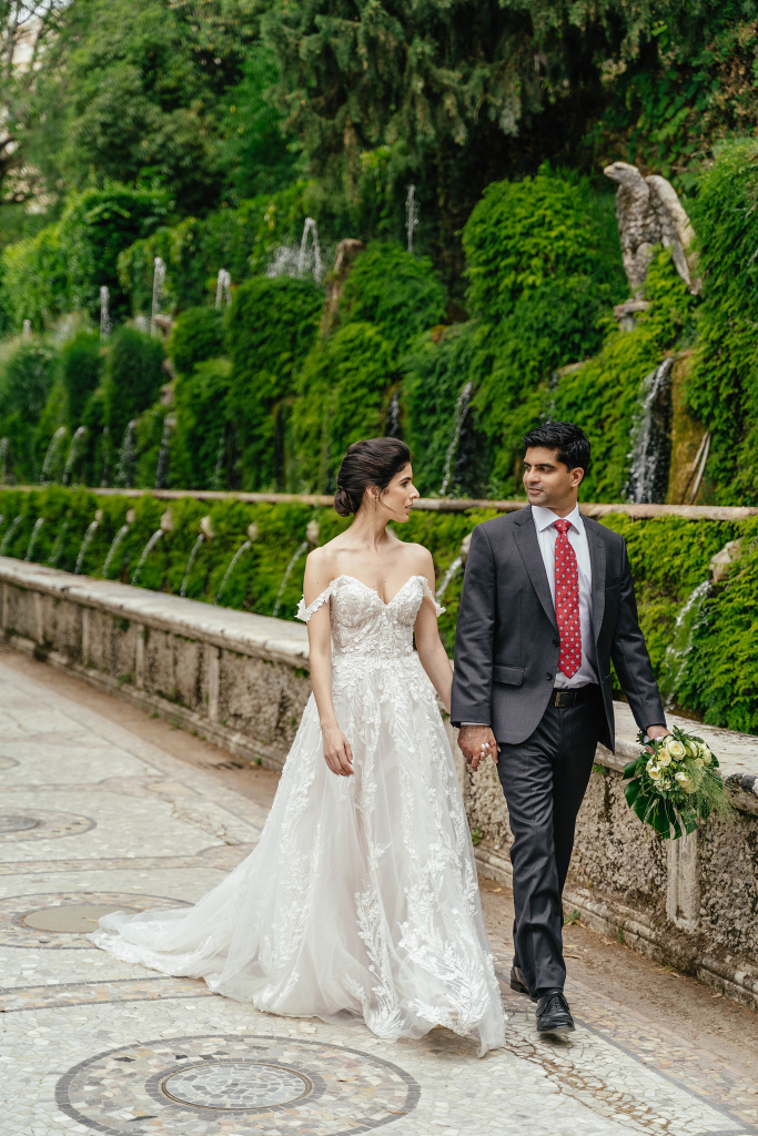 Свадебная фотосессия в Тиволи, Италия, Фотограф Натали Беро, #403248