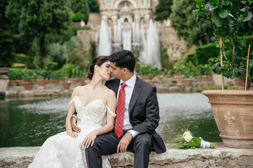 Свадебная фотосессия в Тиволи, Италия, Фотограф Натали Беро, #403243