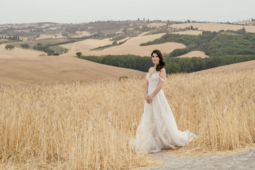 Свадебная фотосессия в Тоскане, Италия, Фотограф Натали Беро, #403268