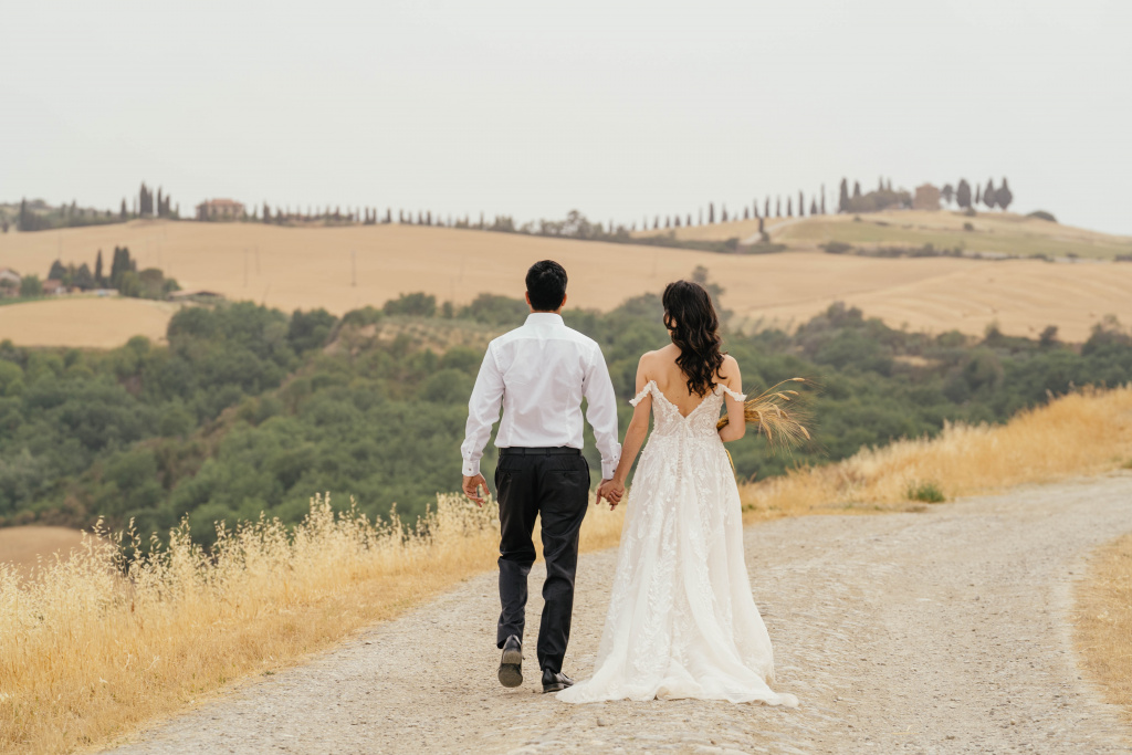 Свадебная фотосессия в Тоскане, Италия, Фотограф Натали Беро, #403272
