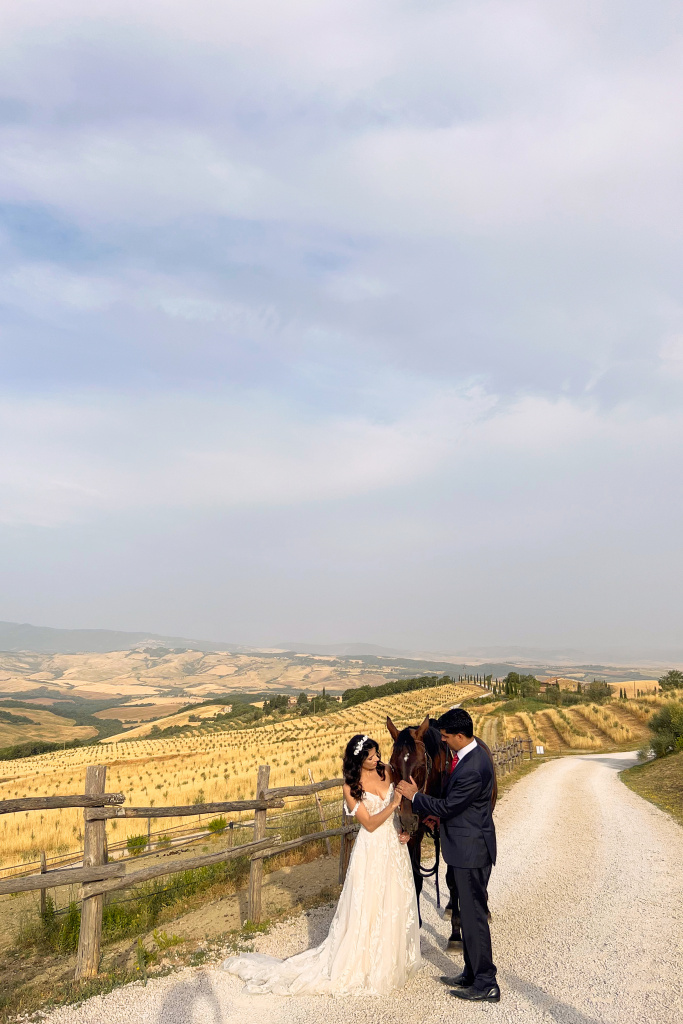 Свадебная фотосессия в Тоскане, Италия, Фотограф Натали Беро, #403265