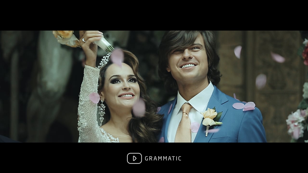 Wedding ceremony with celebrities Prokhor Chaliapin and Anna Kalashnikova