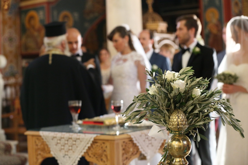Венчаниие в Греции.