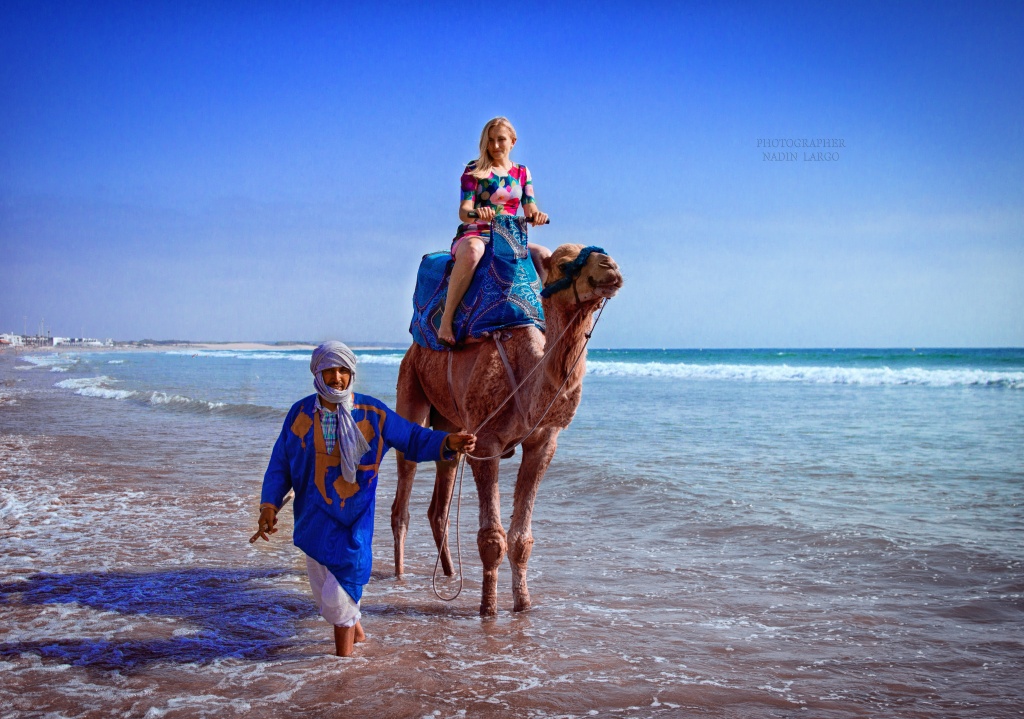 Пляжная фотосессия в г.Агадир Марокко.