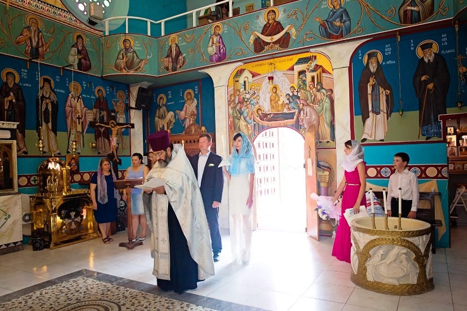 Православное венчание в Римини