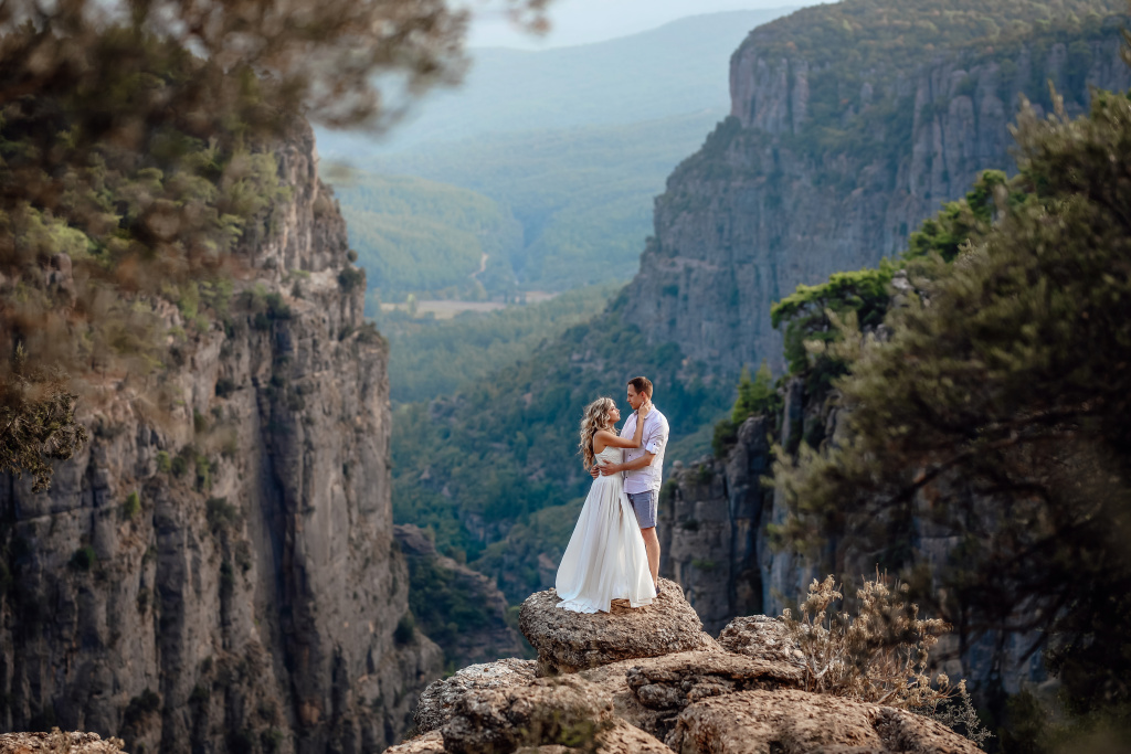 Свадебная фотосессия в Тазы каньоне (Турция)