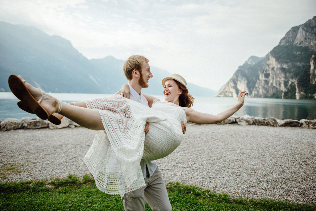 Свадебный Фотограф в Италии. Озеро Гарда