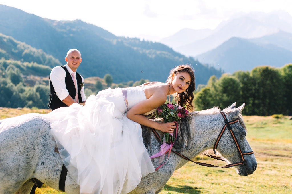 Свадебная церемония в горах Абхазии