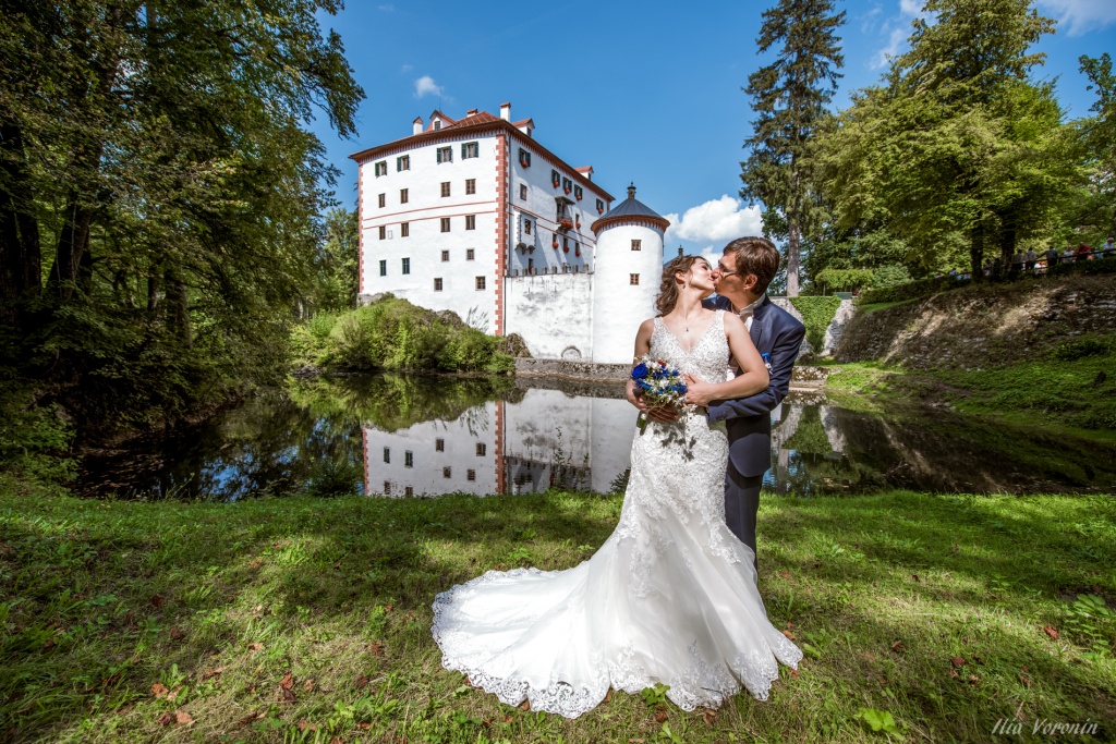 Свадьба в Словении. Замок Снежник