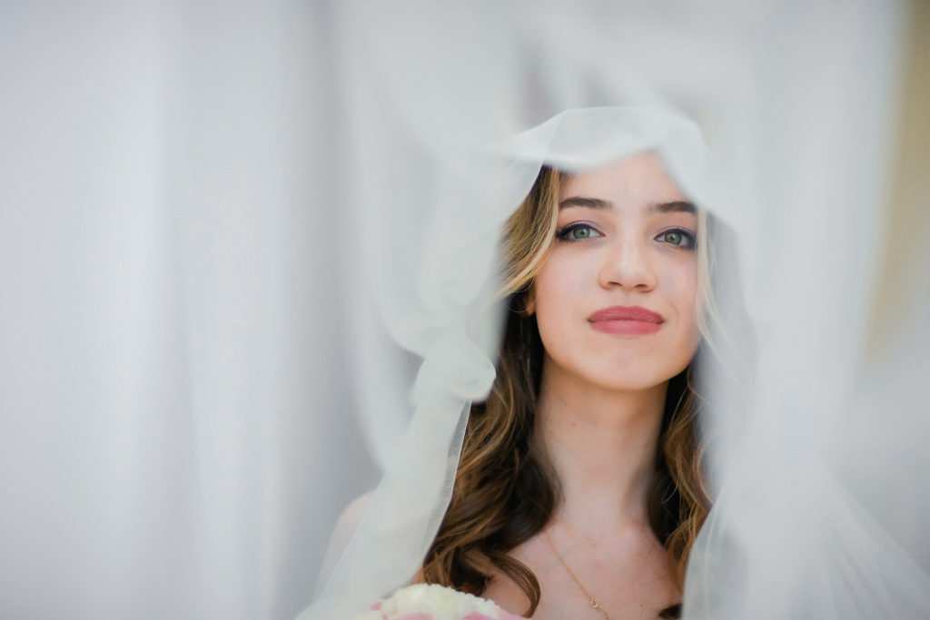 Свадебная фотосъёмка, портрет невесты