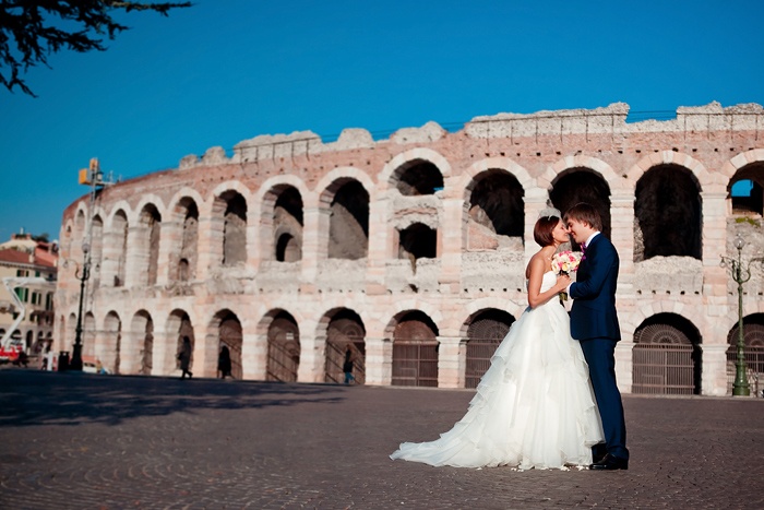 Официальная свадьба в Вероне 
