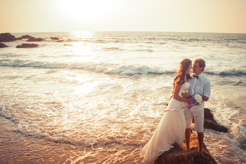 Организация свадьбы за границей, на берегу океана